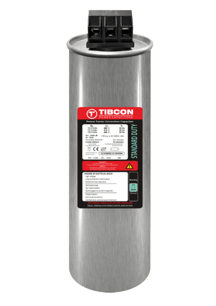 12,5 KVAR 400-415-440 V SİLİNDİR