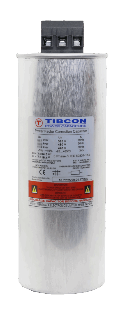 20 KVAR SUPER H.DUTY 525V CYLINDER